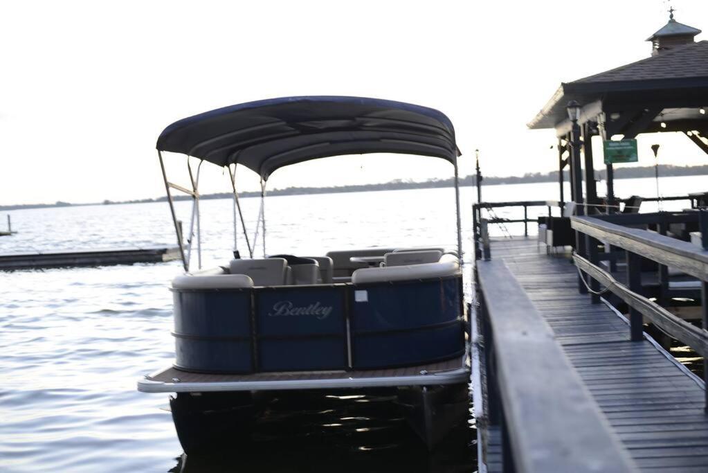 Lakefront Duplex With Pontoon Boat 2 Bedroom Home Маунт Дора Екстериор снимка