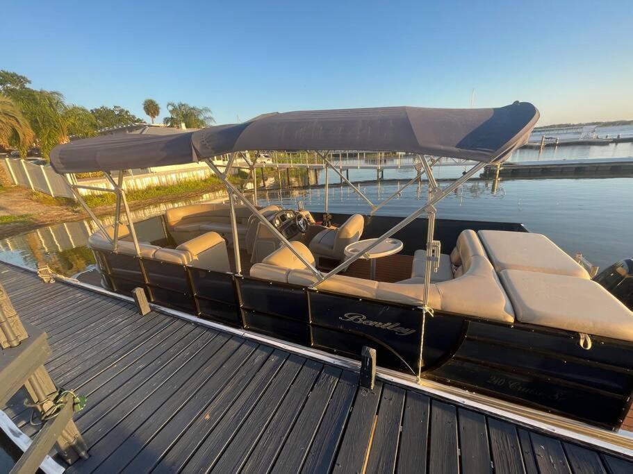 Lakefront Duplex With Pontoon Boat 2 Bedroom Home Маунт Дора Екстериор снимка